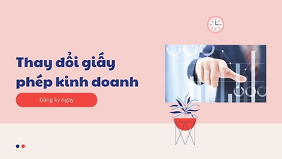 Bảng giá dịch vụ thay đổi giấy phép kinh doanh