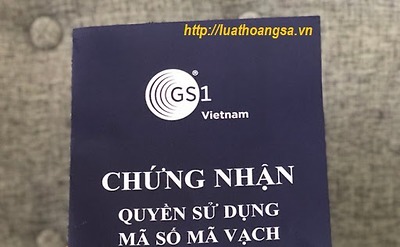 Thủ tục cấp Giấy chứng nhận quyền sử dụng mã số, mã vạch