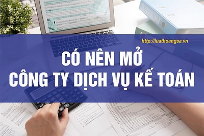 Kinh nghiệm mở công ty dịch vụ kế toán