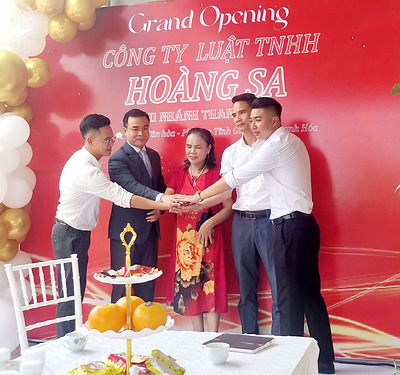 Công ty Luật TNHH Hoàng Sa thành lập chi nhánh tại Thanh Hóa